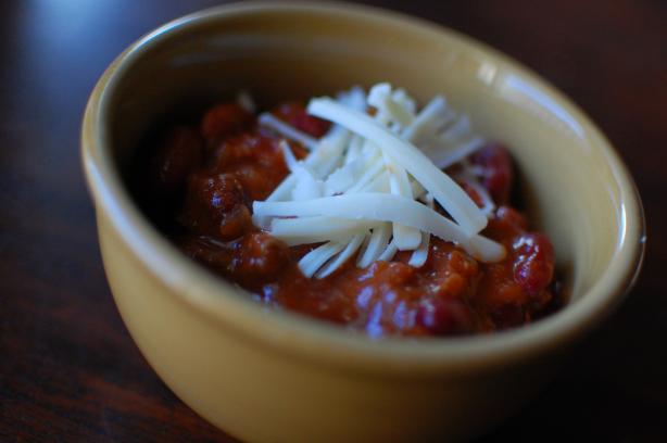 The Best Chili You Will Ever Taste. Photo by run for your life