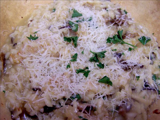 Mushroom Risotto. Photo by PaulaG