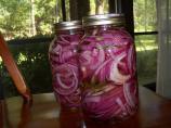 Pink Pickled Onions