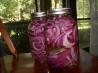 Pink Pickled Onions