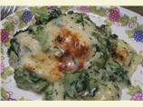 Ravioli Baked With Broccoli and Spinach
