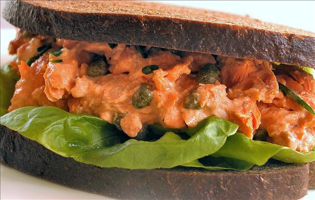 Eye Opening Salmon Sandwiches. Photo by GaylaJ