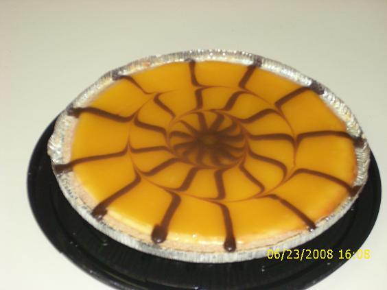 Mango Cheesecake With Oreo Graham Crust. Photo by Lyreen