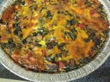 Spinach, Mushroom and Cheese Casserole
