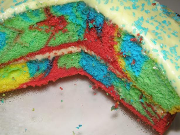 Tye-Dye Cake. Photo by mydesigirl