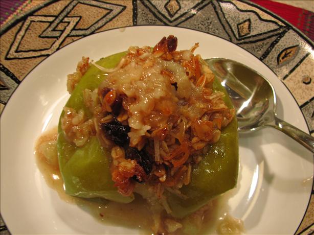 Honey Crunch Baked Apples. Photo by Galley Wench