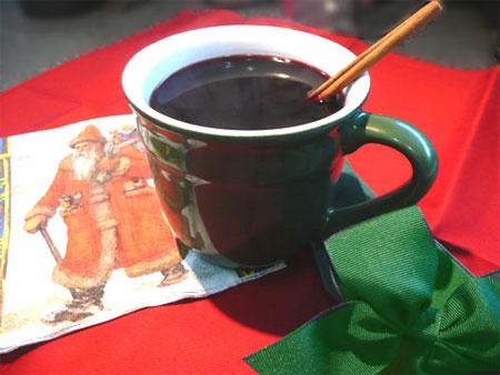 Alpine Hot Spiced Wine. Photo by Mikekey