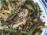 Asian Glazed Green & Wax Beans