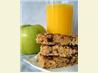 No-Bake Rice Krispies Peanut Butter Granola Bars (Lower-Fat). Recipe by Kittencalskitchen