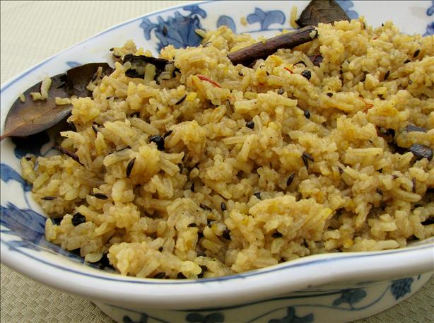 Saffron Rice. Photo by lazyme