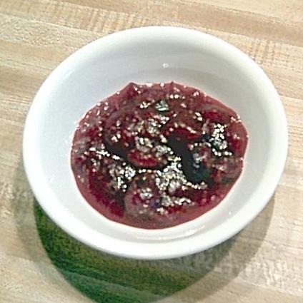 star anise cranberry sauce. Photo by Cindy Lynn