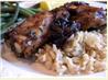 Balsamic Chicken Thighs with Red Onions