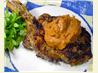 Veal With Tomato Tapenade. Recipe by Latchy
