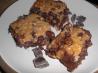Super Easy Chocolate Chip Brownies. Recipe by GoKittenGo