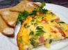 Frittata with Asparagus, Tomato, and Fontina