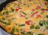 Frittata with Asparagus, Tomato, and Fontina