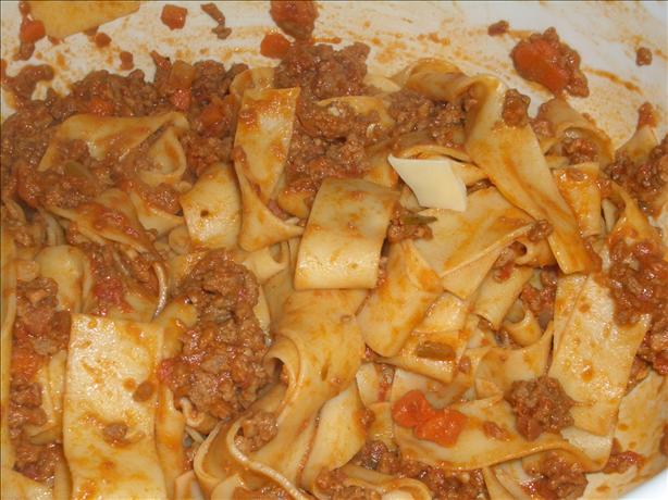 ragu bolognese. Photo by chia