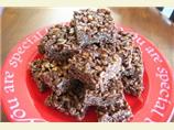 Chocolate-Peanut Crisp Bars