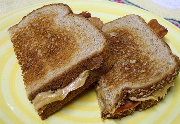 Peanut Butter and Bacon Sandwich. Photo by VickyJ