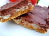 Chocolate-Coconut Squares. Recipe by Kittencalskitchen