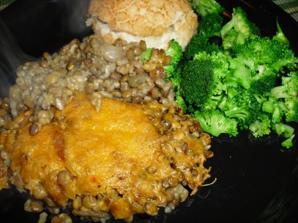Brown Rice and Lentil Casserole. Photo by tamalita62