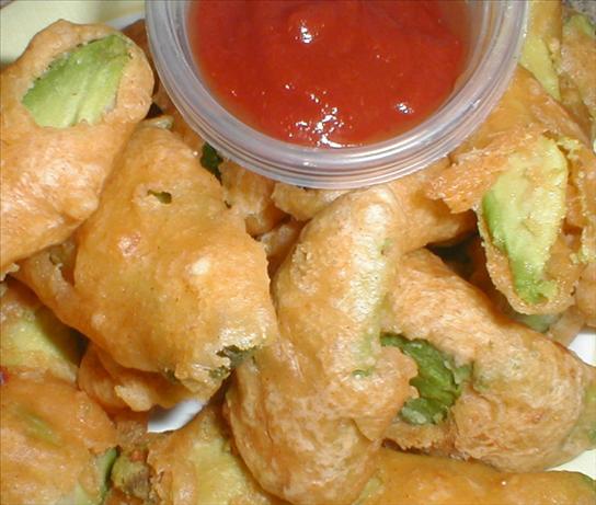 Beer-Battered Fried Avocado Wedges. Photo by 4Susan