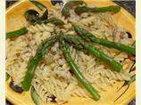 Shrimp and Asparagus in Dill Sauce