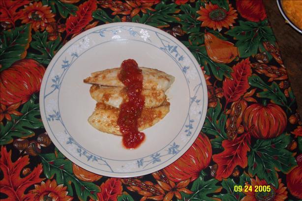 Tilapia with Salsa Butter. Photo by bullwinkle