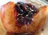 Baked Apple with Maple Yogurt Sauce. Recipe by Barefoot Beachcomber