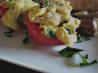 Low Calorie Eggs in Tomato Cups