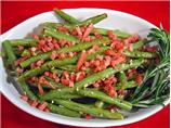 Prosciutto/Garlic Green Beans