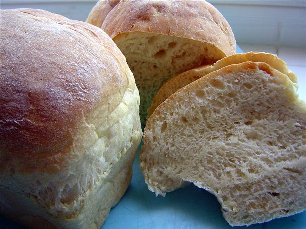 Awesome Homemade Crusty Bread (Bread Machine). Photo by Dine & Dish
