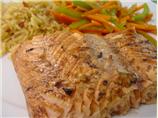 Grilled Lemon-Soy Salmon