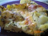 Potato Cheese Pie (Derf) /  Quiche