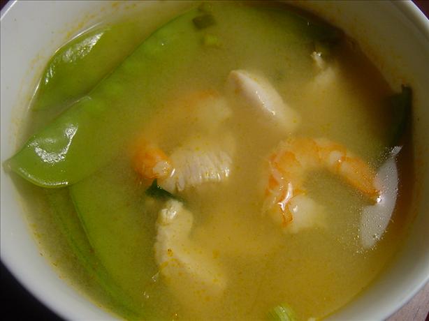 Thai Shrimp and Chicken Soup. Photo by Sharlene~W