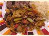 Green Veggie Stir Fry with Mushrooms