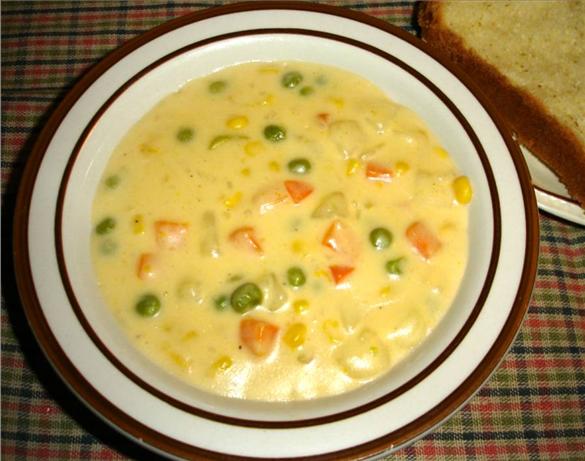 Cream of Potato and Vegetable Soup. Photo by truebrit