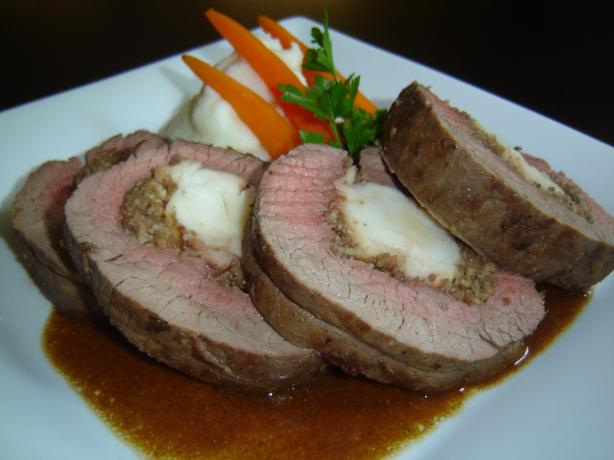 Lobster Stuffed Beef Tenderloin. Photo by karenury