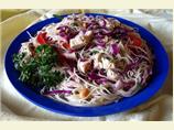 Spicy Spaghetti Ginger Salad  (Asian)