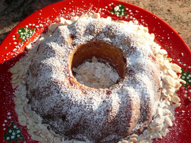 Cranberry Almond Bundt Cake. Photo by CaliforniaJan