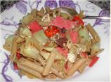 Penne with Artichokes & Feta
