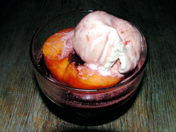 Peaches in Port. Photo by Mrs Goodall
