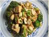 Broccoli and Tofu With Spicy Peanut Sauce