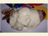 Mushroom and Swiss Chicken Skillet