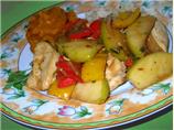 Chicken with Apples and Sage