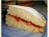 Traditional British Victorian Sandwich Sponge Cake. Recipe by Pikabree