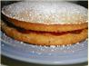 Traditional British Victorian Sandwich Sponge Cake