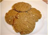 Lower Fat Oatmeal Molasses Cookies