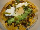 Baked Eggs on Tortillas