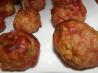Cranberry Glazed Meatballs. Recipe by Sue Lau